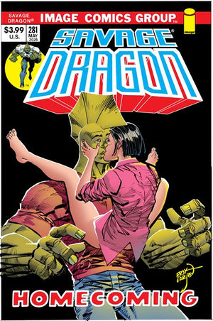 SAVAGE DRAGON #281 CVR B ERIK LARSEN 70S TRADE DRESS VAR (MR) 05/13/2026