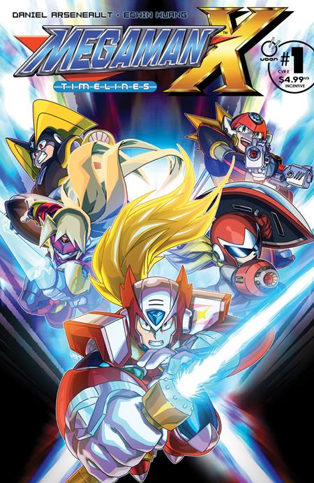 MEGA MAN X TIMELINES #1 CVR E 1/5 JEFFREY CHAMBA CRUZ VAR 7/30/25
