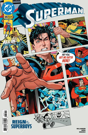 SUPERMAN #39 CVR A DAN MORA (THE REIGN OF THE SUPERBOYS) 06/24/2026
