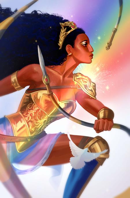 WONDER WOMAN #34 CVR E FATIMA WAJID DC PRIDE CARD STOCK VAR 06/17/2026