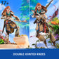 SPINMASTER LTD - HORIZON FORBIDDEN WEST - DLX ALOY NORA HUNTRESS OUTFIT