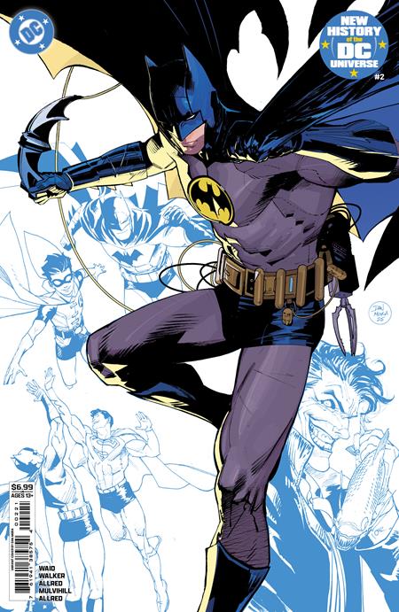 NEW HISTORY OF THE DC UNIVERSE #2 (OF 4) CVR B DAN MORA CARD STOCK VAR 7/23/25