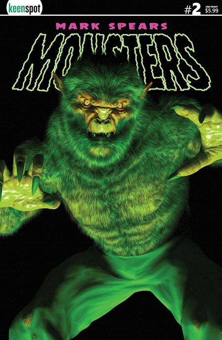 MARK SPEARS MONSTERS #2 3RD PTG CVR A MARK SPEARS THE WEREWOLF 7/23/25