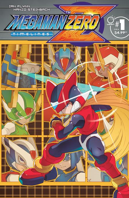 MEGA MAN ZERO TIMELINES #1 (ONE SHOT) CVR A HANZO STEINBACH 08/20/2025