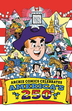 ARCHIE COMICS CELEBRATES AMERICAS 250TH (ONE SHOT) CVR E STAN GOLDBERG LIFE WITH ARCHIE RETRO FOIL FULL ART VAR 07/08/2026