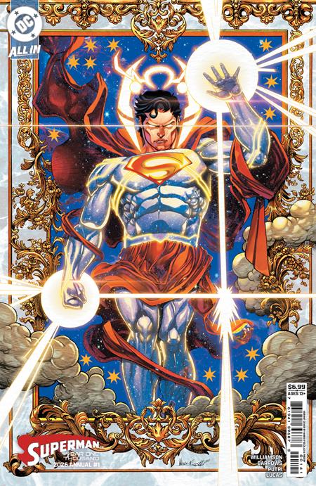 SUPERMAN ANNUAL YEAR ONE THOUSAND #1 (ONE SHOT) CVR D MARIO FOCCILLO CARD STOCK VAR (DC K.O.) 07/29/2026