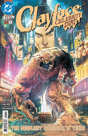 CLAYFACE CELEBRITY DIRT #1 (OF 6) CVR A FRAN GALAN 07/08/2026