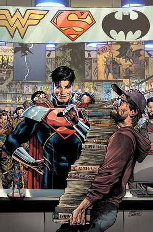 SUPERMAN #40 CVR D EDDY BARROWS CARD STOCK VAR 07/22/2026