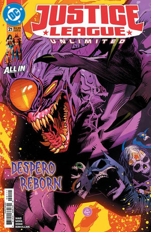 JUSTICE LEAGUE UNLIMITED #21 CVR A DAN MORA 07/22/2026