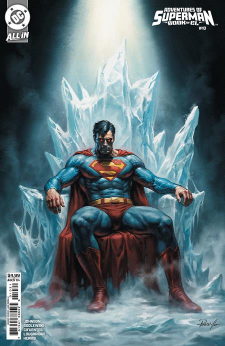 ADVENTURES OF SUPERMAN BOOK OF EL #10 (OF 12) CVR B LUCIO PARRILLO CARD STOCK VAR 07/01/2026