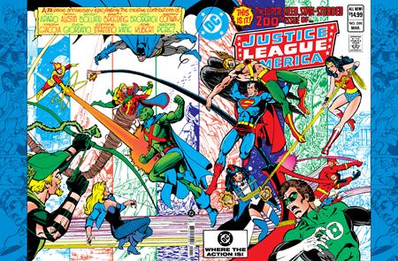 JUSTICE LEAGUE OF AMERICA #200 FACSIMILE EDITION CVR C GEORGE PEREZ FOIL VAR 07/29/2026