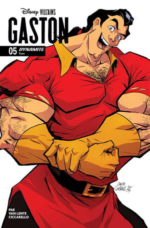 DISNEY VILLAINS GASTON #5 CVR D DAVID COUSENS VAR 07/08/2026