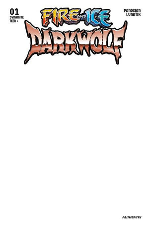 FIRE AND ICE DARKWOLF #1 CVR F BLANK AUTHENTIX VAR 07/08/2026