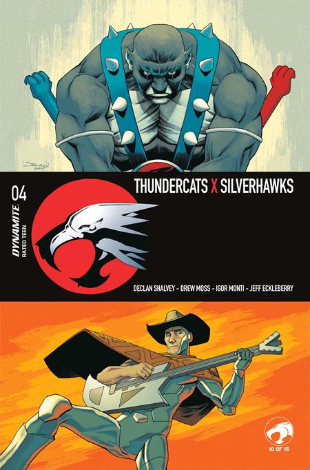 THUNDERCATS X SILVERHAWKS #4 CVR A DECLAN SHALVEY VAR 07/08/2026