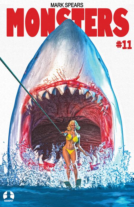 MARK SPEARS MONSTERS #11 CVR C MARK SPEARS SHARK WEEK JAWS 2 HOMAGE VAR 07/01/2026