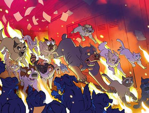 FERAL #25 CVR F TRISH FORSTNER & TONE RODRIGUEZ FOIL WRAPAROUND VAR 07/29/2026