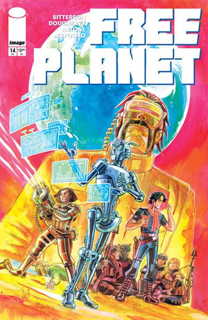 FREE PLANET #14 CVR B JED DOUGHERTY VAR 07/08/2026