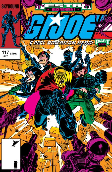 GI JOE A REAL AMERICAN HERO #117 HAMA FILES EDITION CVR C MICHAEL GOLDEN FOIL VAR 07/22/2026