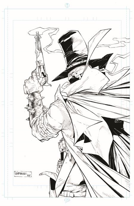 GUNSLINGER SPAWN #56 CVR B CARLO BARBERI RAW ART VAR 07/22/2026