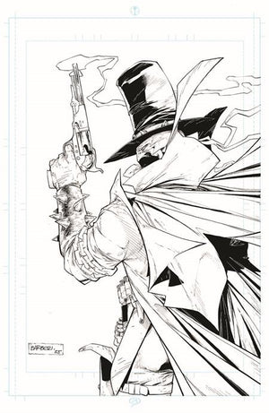 GUNSLINGER SPAWN #56 CVR B CARLO BARBERI RAW ART VAR 07/22/2026