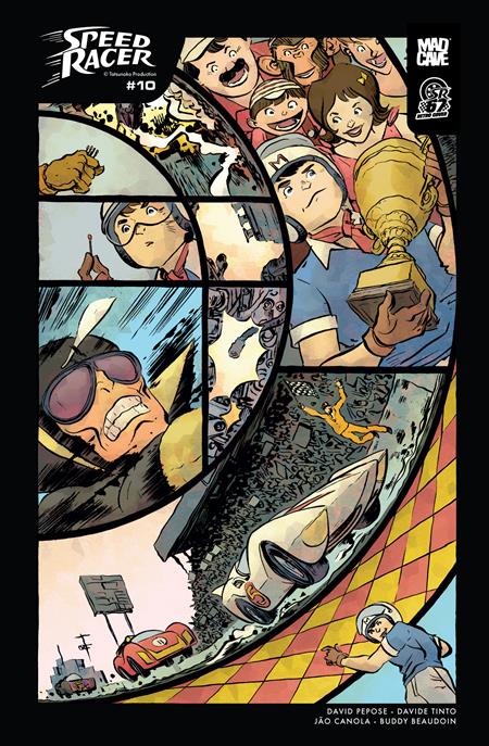 SPEED RACER #10 CVR B JESSE LONERGAN CONNECTING RETRO VAR 07/08/2026