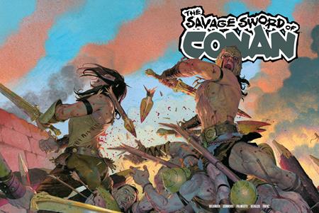 SAVAGE SWORD OF CONAN #15 CVR D ESAD RIBIC WRAPAROUND CARDSTOCK VAR (MR) 07/15/2026