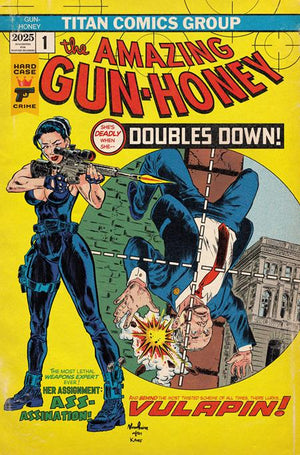 GUN HONEY DOUBLES DOWN #2 (OF 4) CVR G NUNO PEREIRA HOMAGE VAR (MR) 07/15/2026