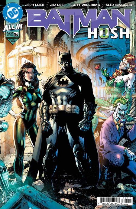 BATMAN #163 CVR A JIM LEE & SCOTT WILLIAMS BATMAN CONNECTING MIDDLE ALTERNATE COLOR  05/27/2026