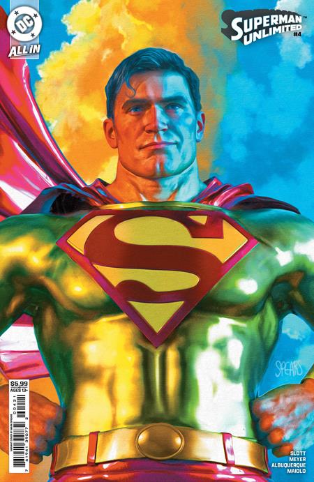 SUPERMAN UNLIMITED #4 CVR B MARK SPEARS CARD STOCK VAR 8/20/2025