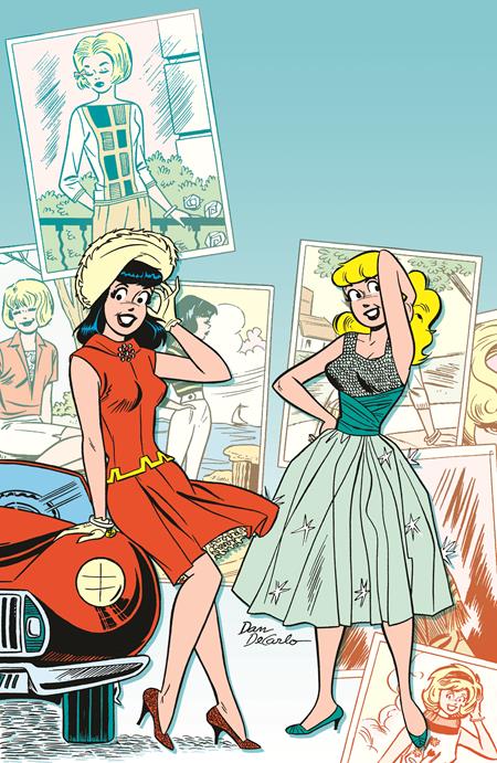 ARCHIE COMICS 85TH ANNIVERSARY PRESENTS BETTY & VERONICA FASHION PAGES (ONE-SHOT) CVR D DAN DECARLO FOIL FULL ART VAR 08/26/2026