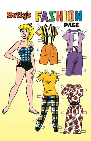 ARCHIE COMICS 85TH ANNIVERSARY PRESENTS BETTY & VERONICA FASHION PAGES (ONE-SHOT) CVR E DAN DECARLO SILVER FOIL BETTY PIN-UP VAR 08/26/2026