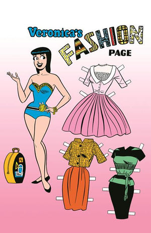 ARCHIE COMICS 85TH ANNIVERSARY PRESENTS BETTY & VERONICA FASHION PAGES (ONE-SHOT) CVR F DAN DECARLO RED FOIL VERONICA PIN-UP VAR 08/26/2026