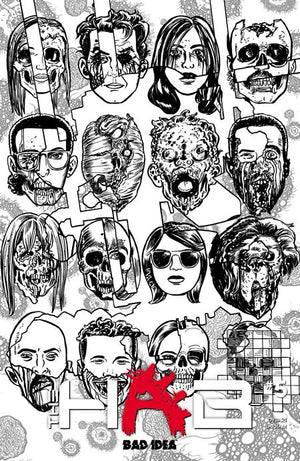 HAB #5 (OF 5) CVR D DAVID LAPHAM BW INFECTED SKULLS VAR 08/26/2026