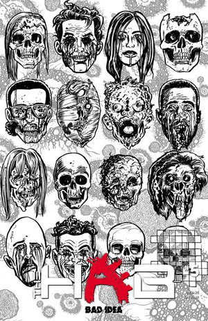 HAB #5 (OF 5) CVR E DAVID LAPHAM BW DEAD SKULLS VAR 08/26/2026
