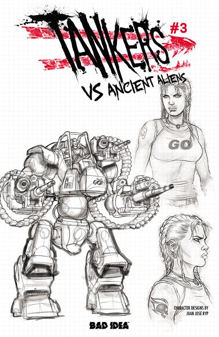 TANKERS VS ANCIENT ALIENS # 3 (OF 4) CVR C JUAN JOSE RYP DESIGN VAR 08/19/2026