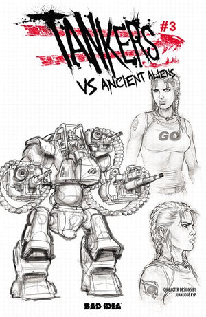 TANKERS VS ANCIENT ALIENS # 3 (OF 4) CVR C JUAN JOSE RYP DESIGN VAR 08/19/2026