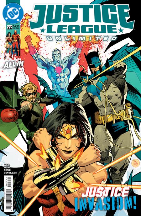 JUSTICE LEAGUE UNLIMITED #22 CVR A DAN MORA 08/26/2026