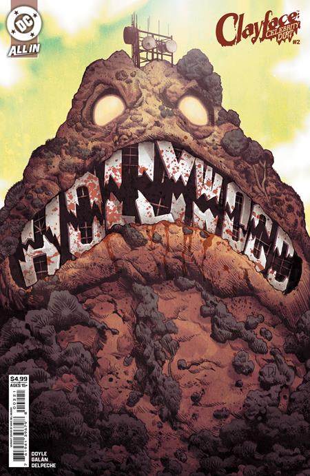 CLAYFACE CELEBRITY DIRT #2 (OF 6) CVR B MIKE DEL MUNDO CARD STOCK VAR 08/12/2026