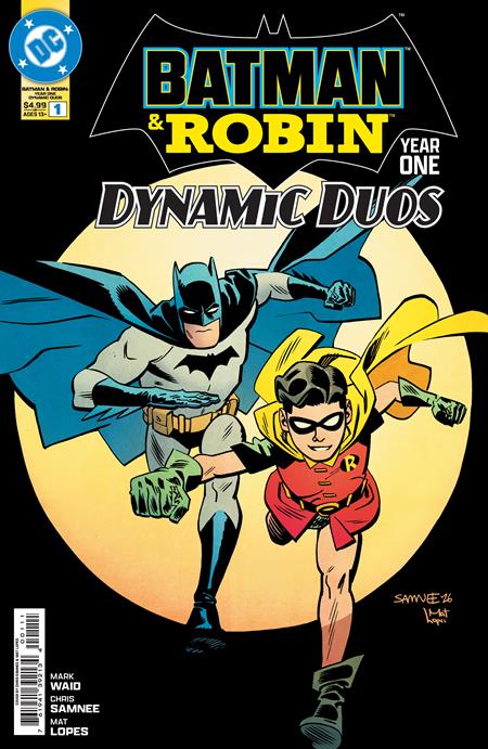 BATMAN & ROBIN YEAR ONE DYNAMIC DUOS #1 (OF 12) CVR A CHRIS SAMNEE 08/12/2026