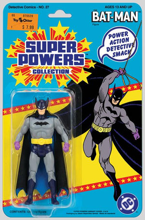 DETECTIVE COMICS #27 FACSIMILE EDITION CVR B JASON GEYER & ALEX SAVIUK FIRST APPEARANCE BATMAN SUPER POWERS ACTION FIGURE CARD STOCK VAR (2026) 08/05/2026