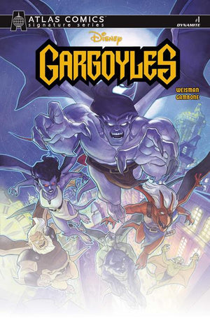 GARGOYLES #1 (2026) CVR G MEGHAN HETRICK ATLAS EDITION SIGNED BY GREG WEISMAN VAR 08/26/2026