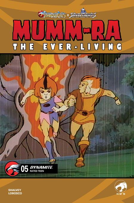 MUMM RA THE EVER LIVING #5 CVR E ANIMATION ART VAR 08/19/2026