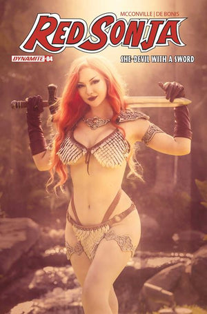 RED SONJA SHE DEVIL WITH A SWORD #4 CVR E COSPLAY ASHLYNNE DAE VAR 08/05/2026