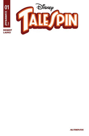 TALESPIN #1 CVR G BLANK AUTHENTIX VAR 08/19/2026