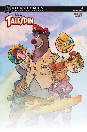 TALESPIN #1 CVR H CAT STAGGS ATLAS EDITION SIGNED BY AMANDA DEIBERT AND CAT STAGGS VAR 09/02/2026
