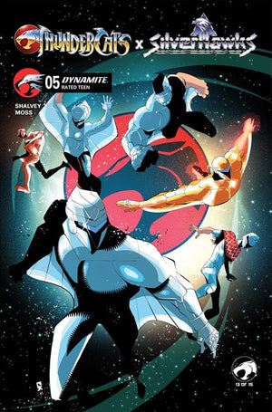 THUNDERCATS X SILVERHAWKS #5 CVR D GEORGE KAMBADAIS VAR 08/12/2026