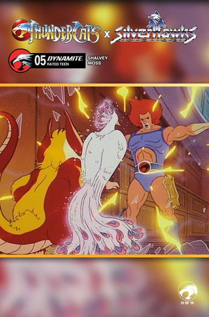 THUNDERCATS X SILVERHAWKS #5 CVR E ANIMATION ART VAR 08/12/2026