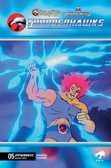 THUNDERCATS X SILVERHAWKS THUNDERHAWKS #5 CVR E ANIMATION ART VAR 08/26/2026