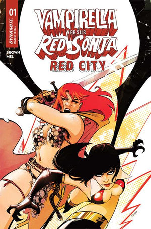 VAMPIRELLA VS RED SONJA RED CITY #1 CVR A SEBASTIAN PIRIZ 08/05/2026