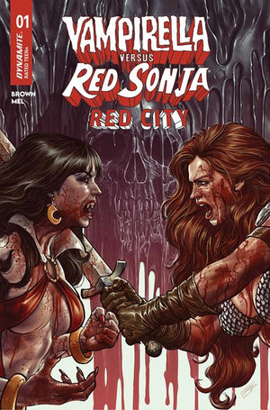 VAMPIRELLA VS RED SONJA RED CITY #1 CVR B DIEGO YAPUR VAR 08/05/2026